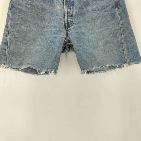 リーバイス Levis 90S USA製 ボタン裏532刻印 501 カットオフ デニム ショーツ ハーフパンツ メンズ W31L32
