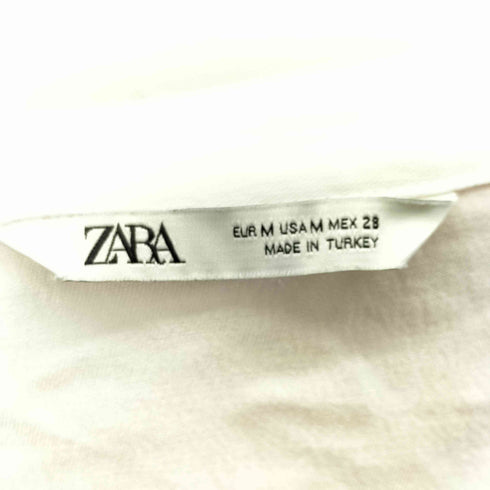 ザラ ZARA リヨセル スキッパーブラウス レディース import:M