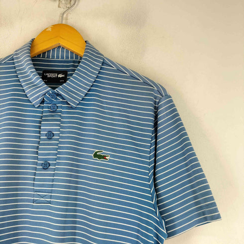 ラコステ LACOSTE S/S ボーダー ポロシャツ メンズ JPN:M