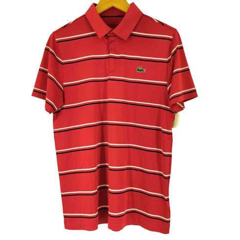ラコステ LACOSTE S/S ボーダー ポロシャツ メンズ JPN:M