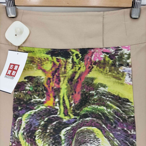 ヴィヴィアンタム VIVIENNE TAM コットンシルク 絵画 タイトスカート レディース JPN:0