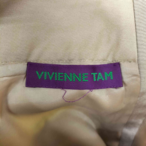 ヴィヴィアンタム VIVIENNE TAM コットンシルク 絵画 タイトスカート レディース JPN:0