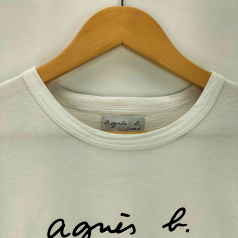 アニエスベー agnes b. ベーシックロゴ クロップド S/S Tシャツ レディース 2