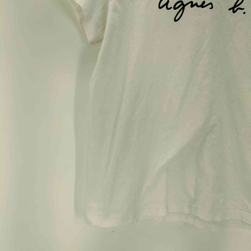 アニエスベー agnes b. ベーシックロゴ クロップド S/S Tシャツ レディース 2