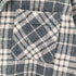 AGITATOR チェック柄 L/S 開襟 ネルシャツ メンズ 36