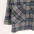 AGITATOR チェック柄 L/S 開襟 ネルシャツ メンズ 36