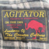 AGITATOR チェック柄 L/S 開襟 ネルシャツ メンズ 36
