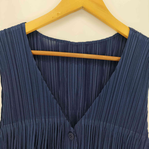 プリーツプリーズイッセイミヤケ PLEATS PLEASE ISSEY MIYAKE フリンジプリーツベスト レディース 3