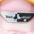 ブラックアンドホワイト BLACK&WHITE ストーンデザインハーフジップハイネックカットソー レディース