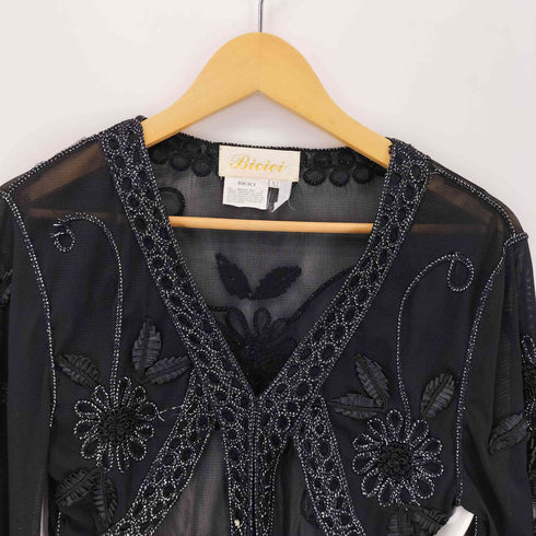 BICICI ラメデザイン シアーボレロ Y2K レディース JPN:1