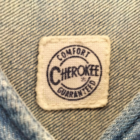 チェロキー Cherokee 日本製 コットンデニムベスト レディース フリー