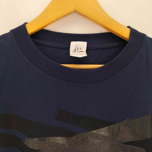 BASEMENT GEAR 両面プリントクルーネックTシャツ メンズ L
