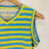 カルバンクラインジーンズ Calvin Klein Jeans Vネック ボーダー タンクトップ レディース import:M