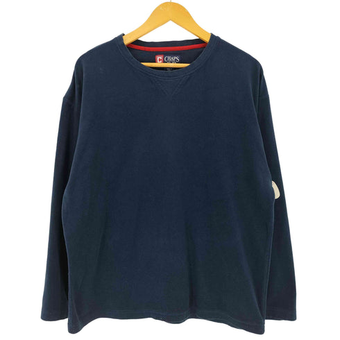チャップス CHAPS クルーネックプルオーバーフリース メンズ M