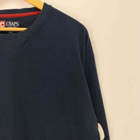 チャップス CHAPS クルーネックプルオーバーフリース メンズ M