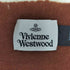 ヴィヴィアンウエストウッド Vivienne Westwood オーブ刺繍ロゴ ウールフリンジマフラー レディース