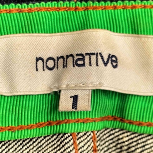 ノンネイティブ nonnative 日本製 ジップフライデニムパンツ メンズ JPN:1