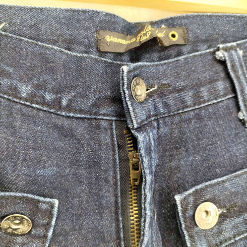 VANANA GOLD LABEL バナナゴールドレーベル レイヤード ジップフライ デニム パンツ Y2K メンズ L
