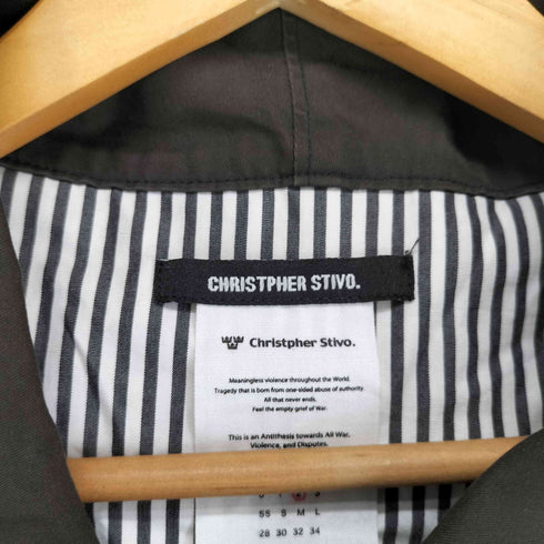 Christpher Stivo マルチジップ ライダースジャケット メンズ JPN:2