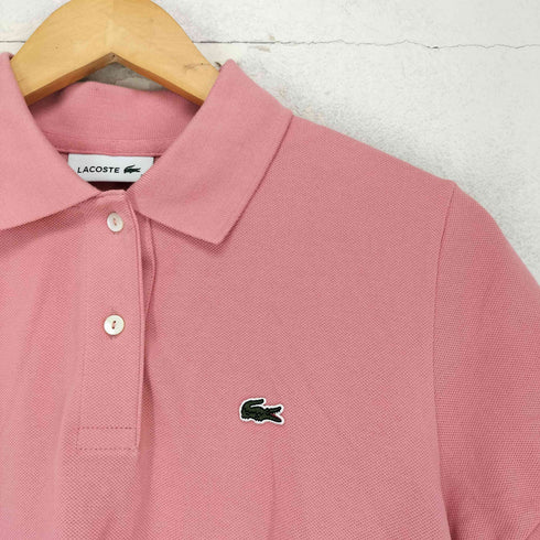 ラコステ LACOSTE ワニロゴ ポロ ワンピース レディース 38