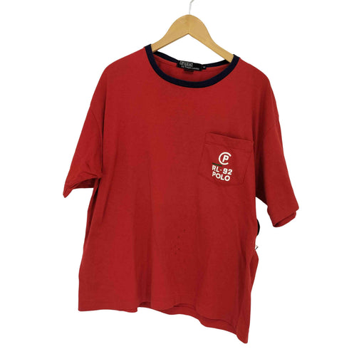 ポロバイラルフローレン Polo by RALPH LAUREN USA製 PL-92 POLO ポケットTシャツ メンズ JPN:M