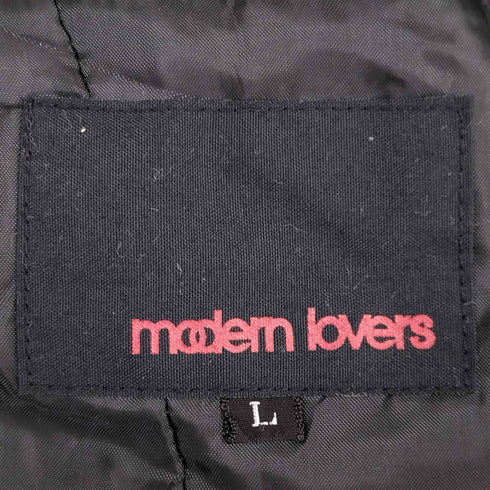 モダンラヴァーズ MODERN LOVERS コットン ダブルライダースジャケット メンズ JPN:L