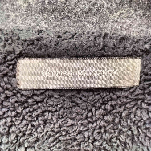 MONJYU BY SIFURY 裏ボア ウール ライダースジャケット メンズ JPN:2