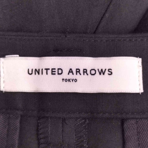ユナイテッドアローズ UNITED ARROWS タックテーパード クロップドパンツ レディース JPN:38