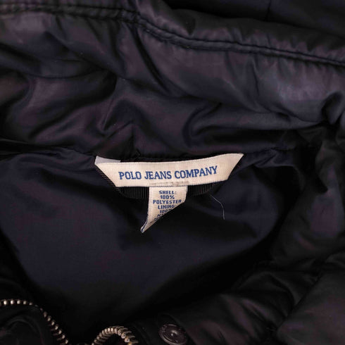 ポロジーンズカンパニーラルフローレン POLO JEANS COMPANY RALPH LAUREN ファー付 ダウンベスト レディース S