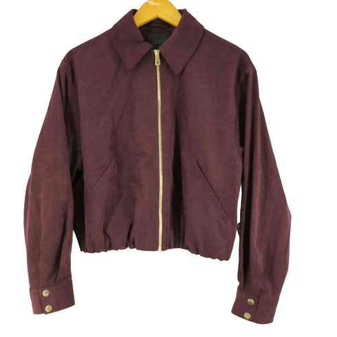 ザラ ZARA ボリュームパフボンバージャケット レディース import:M