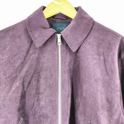 ザラ ZARA ボリュームパフボンバージャケット レディース import:M