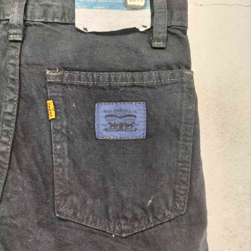 リーバイス Levis 80s PRE-WASHED 42TALONジップ オレンジタブタック ワイドフレアパンツ レディース 27