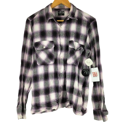 ステューシー Stussy 開襟 ネルシャツ メンズ JPN:S