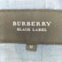バーバリーブラックレーベル BURBERRY BLACK LABEL リネン混 ボーダー ベスト メンズ JPN:M