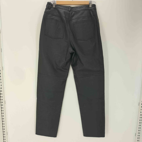 jeanology Collection 90S 本革 リアルレザー ストレート パンツ メンズ 10