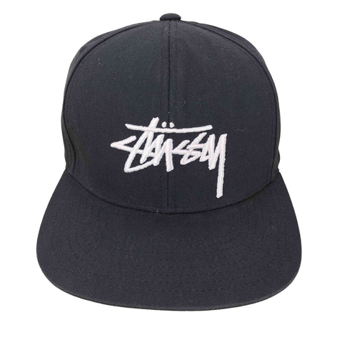 ステューシー Stussy STOCK LOGO CAP ショーンフォント ストック ロゴ キャップ スナップバック メンズ