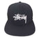 ステューシー Stussy STOCK LOGO CAP ショーンフォント ストック ロゴ キャップ スナップバック メンズ