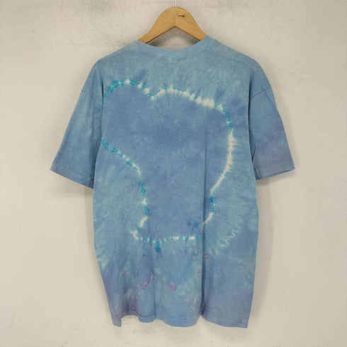 ヘインズ Hanes USA製 ピースマーク タイダイTシャツ メンズ import:XL