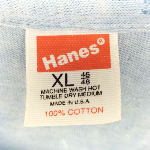ヘインズ Hanes USA製 ピースマーク タイダイTシャツ メンズ import:XL