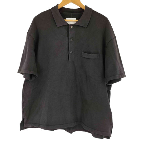 シュタイン stein HIGHLY DENSED KNIT POLO SHIRT ニットポロシャツ メンズ JPN:S