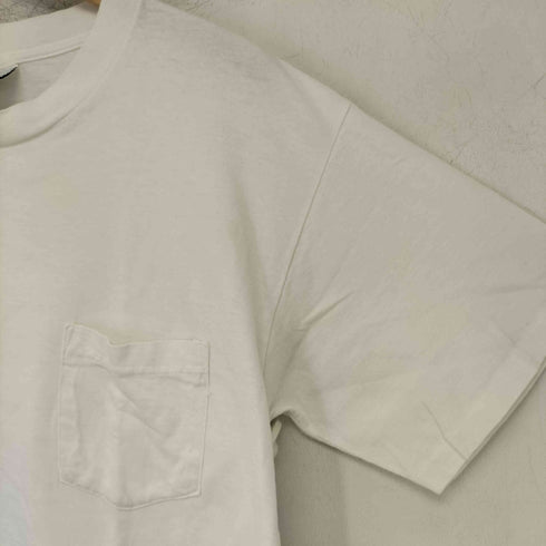 リー Lee USA製 無地 ポケットTシャツ メンズ import:L
