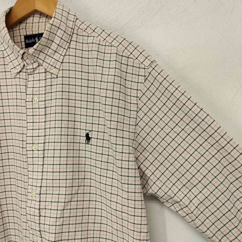 ラルフローレン RALPH LAUREN 長袖 ボタンダウンシャツ メンズ import:M