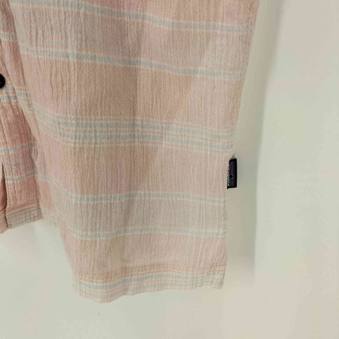 パタゴニア patagonia A/Cシャツ オーガニックコットン チェック柄 半袖シャツ メンズ import:M