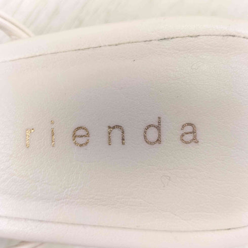 リエンダ rienda クリアボールダブルサンダル レディース S