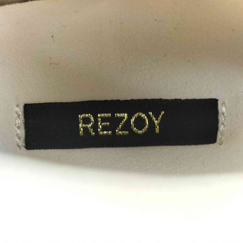 REZOY リゾイ サイドジップ ストレッチショートブーツ レディース M
