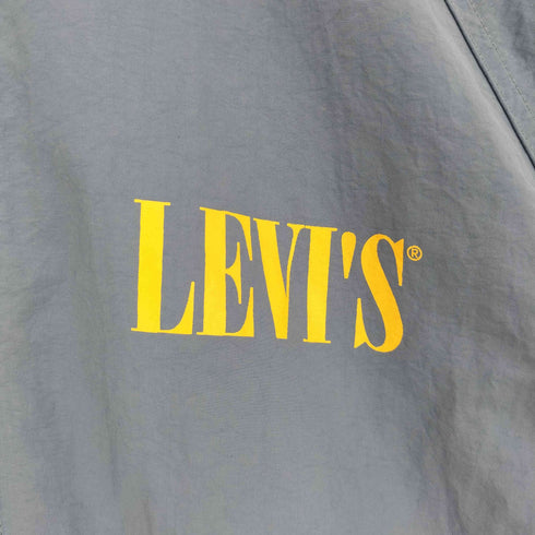 リーバイス Levis ロゴプリント 切替 ナイロン スイングトップジャケット メンズ JPN:S