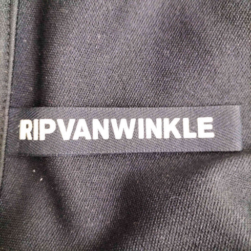 リップヴァンウィンクル RIPVANWINKLE LEATHER JERSEY JACKET マルチジップ 異素材 切替 ダブルジップ レザー トラックジャケット メンズ JPN:4