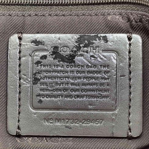 コーチ COACH レザー ハンドバッグ leather handbag レディース