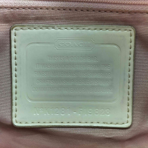 コーチ COACH シグネチャー ショルダーバッグ signature shoulderbag レディース