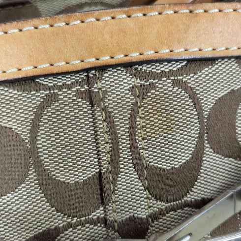 コーチ COACH シグネチャー ハンドバッグ signature handbag レディース